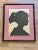 Vintage Silhouette Profile of a Girl, 1989 For Sale In Sacramento - Image 6 of 6