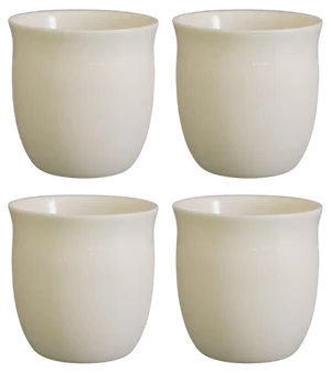 Plain Curve Cups by Studio Cúze, Set of 4