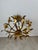 Vintage Italian Brass Chandelier, 1950s For Sale - Image 10 of 10
