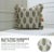 * Handmade block print cushion cover – crafted using traditional Indian block printing techniques for an authentic artisan...