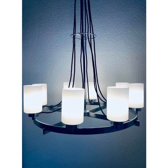 Vintage 8-Light Chandelier, 1970s For Sale - Image 13 of 16