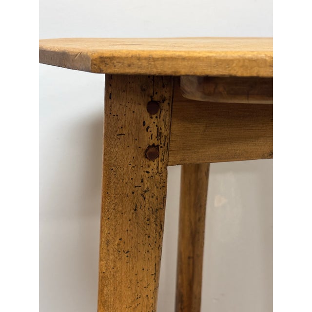 English 19th Century English Pine Cricket Table For Sale - Image 3 of 9