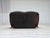 Scandinavian Sofa in Black Furniture Leather, 1960s For Sale - Image 18 of 18