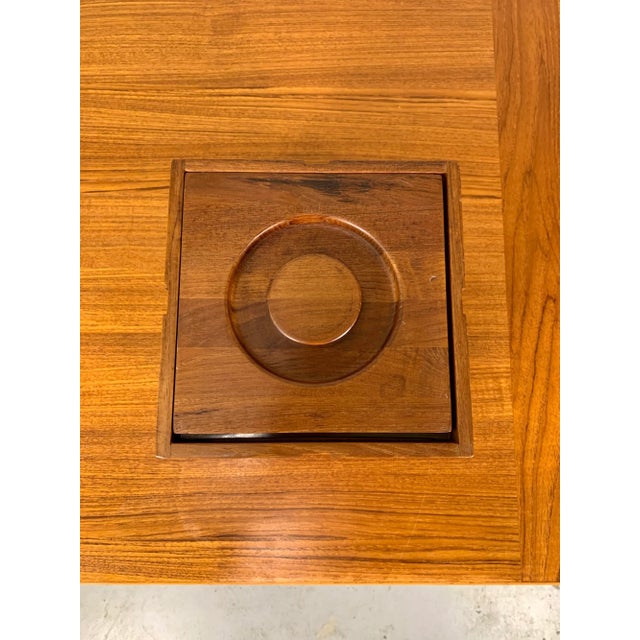 Mid-Century Modern Solid Teak Ice Bucket by Kalmar For Sale - Image 3 of 13