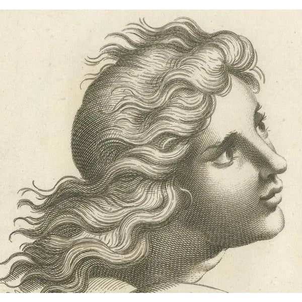 Beauvais, Youth and Wisdom, 1740, Print For Sale - Image 4 of 6