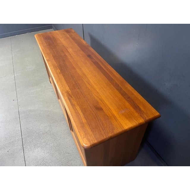 Brown Mid-Century Scandinavian Sideboard from Dyrlund, 1960s For Sale - Image 8 of 13