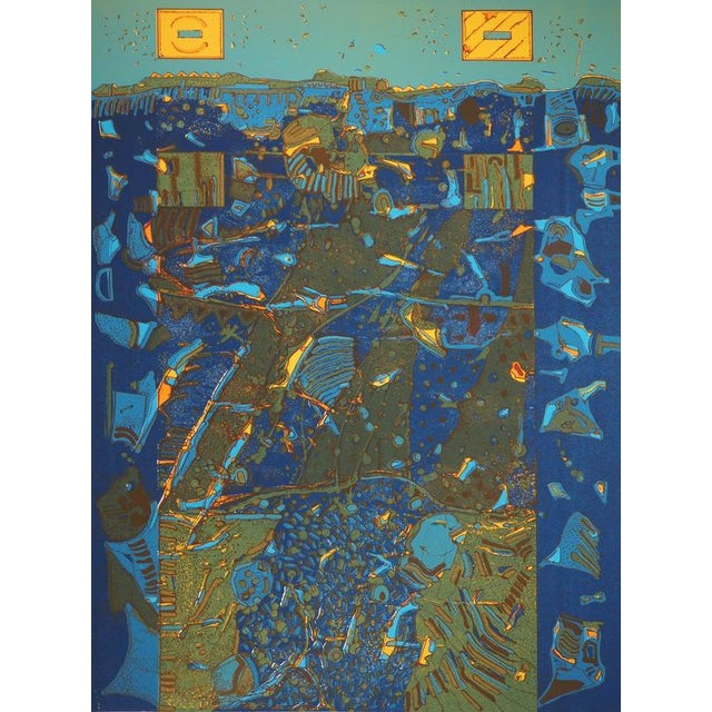 Jean-Pierre Vielfaure, Underwater Diving, Lithograph For Sale - Image 3 of 8
