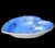 Blue Earthenware Trinket Dish from Christian Dior, 1980s For Sale - Image 3 of 5