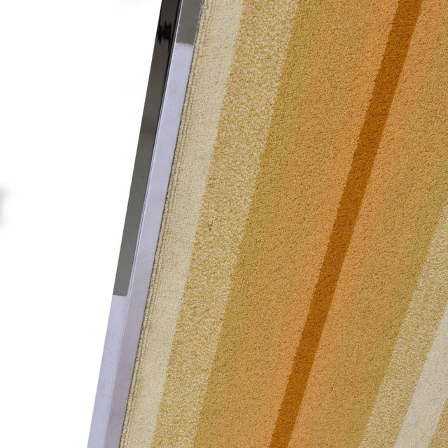 Knoll International Mid-Century Modern Yellow and Orange Room Divider Screen Panel For Sale - Image 11 of 14