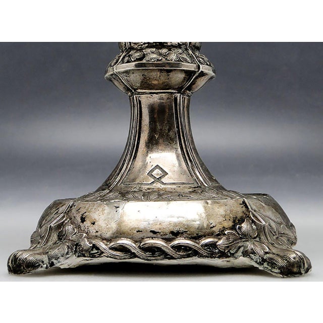Platter was produced in Vienna in the second half of the nineteenth century. It is made of Biedermeier style. It is...