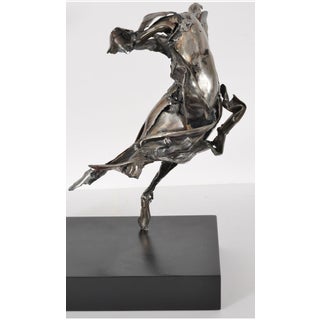 Judith Brown, Abstract Expressionist Figurative Dancer Welded Metal Sculpture Judith Brown, c.1960's For Sale