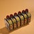 This is a set of six matching cloisonné enamel snuff bottles, each featuring a different pair of hand-painted zodiac...