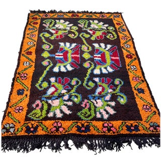 Vintage Artisan-Crafted Balkan Herzegovina Rug, 1960s For Sale