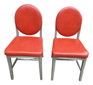Pair of Vintage Emeco Padded Chairs