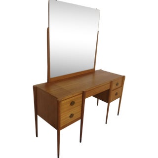 Brown Saltman Mid Century-Modern Vanity For Sale