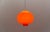 Large Orange Glass Pendant Lamp from Peill & Putzler, 1960s For Sale - Image 9 of 12