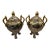 Vintage Royal Satsuma Style Lidded Cachet Pots - A Pair For Sale