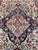 Antique Persian Mohtasham Kashan Carpet, Ivory ground, Ivory Border, Blue, Green For Sale - Image 13 of 18