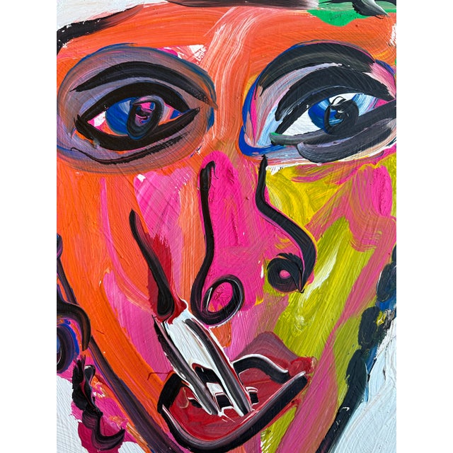 Paper Original Peter Keil Painting - Junge Wilde Collection For Sale - Image 7 of 8
