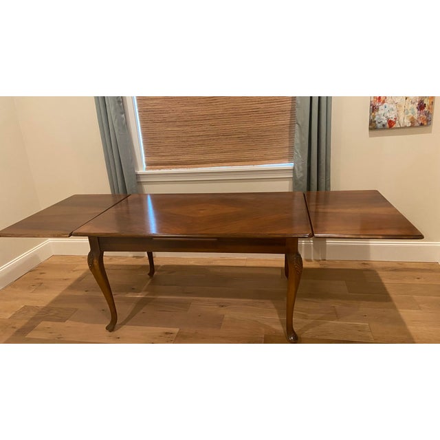 Antique Queen Anne Dining Table For Sale In Phoenix - Image 6 of 9