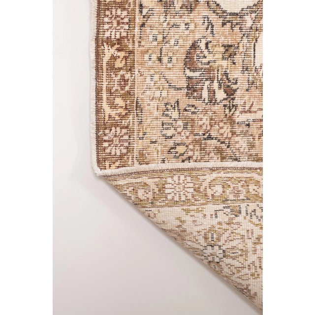 Vintage Oversize Turkish Oushak Rug With Soft Color 6'11" X 10'6" For Sale - Image 11 of 12