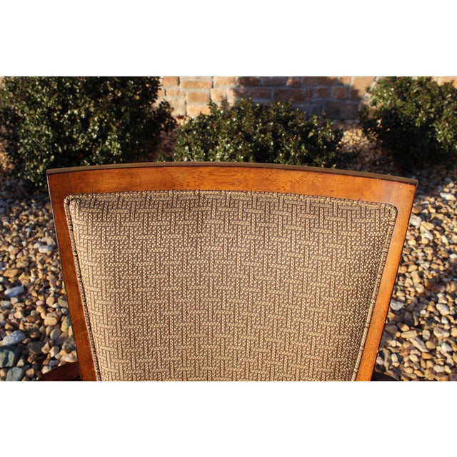 Wood Tommy Bahama Ocean Club Kowloon Dining Room Chairs—Set of 6 For Sale - Image 7 of 18