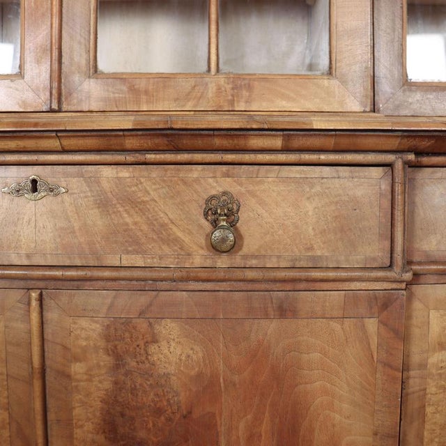 English Bookcase in Bleached Walnut For Sale - Image 9 of 12