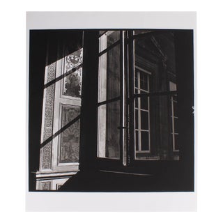 1980 “Louvre Window, Paris” Limited Edition Photograph by Bruce Cratsley For Sale