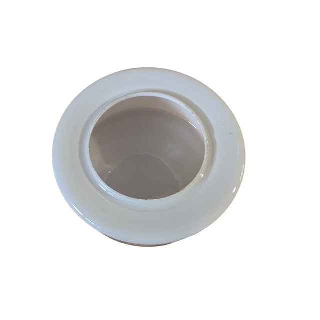 Finnish Flush Mounts in White Opaline Glass by Paavo Tynell for Idman, 1950s, Set of 2 For Sale - Image 10 of 11