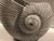 Rustic Vintage Whitewashed Brass Nautical Seashell Planter For Sale - Image 3 of 7