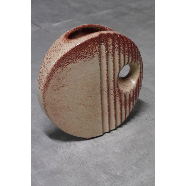 Vintage Bertoncello Ceramic Vase, 1970s For Sale - Image 6 of 7