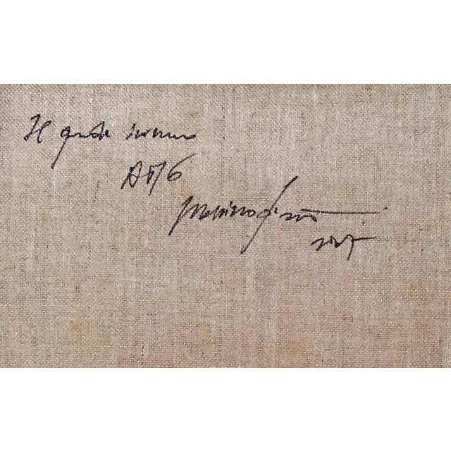 Massimo D'Orta, Il Grande Inverno AM 6, Abstract Painting, Mixed Media on Canvas, 2007 For Sale - Image 6 of 7