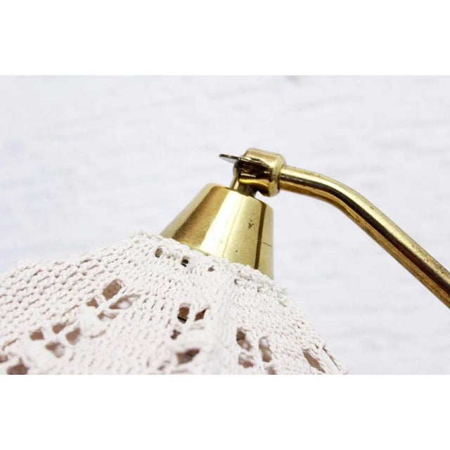 Mid-Century Crows Foot Table Lamp For Sale - Image 11 of 13