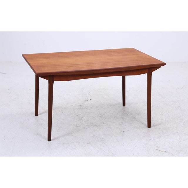 Mid-Century Danish Model 371 Boomerang Extendable Dining Table in Teak by Alfred Christensen, 1960s For Sale - Image 3 of 16