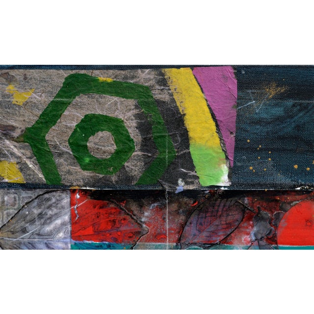 Leroy Parker "Hey Did We Scratch?" Abstract Expressionist Composition 1997 For Sale - Image 10 of 13