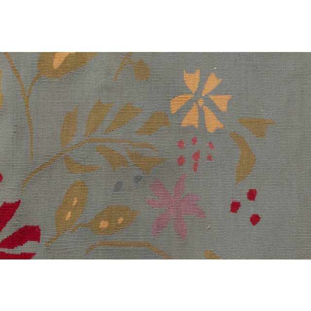 French Contemporary Abusson Style Floral Wool Rug by Thomas Jayne for Doris Leslie Blau For Sale - Image 3 of 8