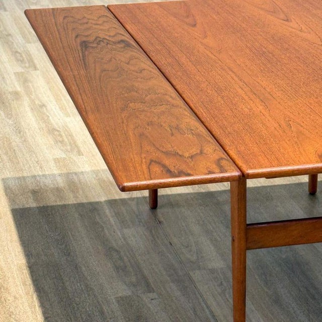 Brown VM 120 Metamorphic Table by Kai Kristensen for Vildbjerg Møbelfabrik, Denmark For Sale - Image 8 of 15