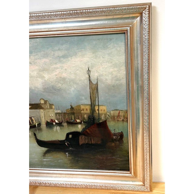 19th-Century Italian Venetian Capriccio of the Bacino di San Marco For Sale - Image 18 of 18