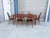 Mid-Century Modern 1960s Danish Modern Teak Extendable Dining Set For Sale - Image 3 of 17