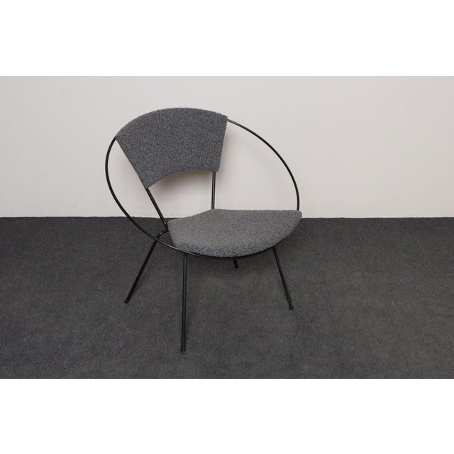 Mid-Century Modern "Circle Chair" by Joseph Cicchelli for Reilly-Wolff (patented in 1952, released in 1953, USA). Iconic...