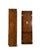 Henredon A Pair of Vintage 1970s Campaign Style Tall Fitted Cabinets by Henredon For Sale - Image 4 of 5