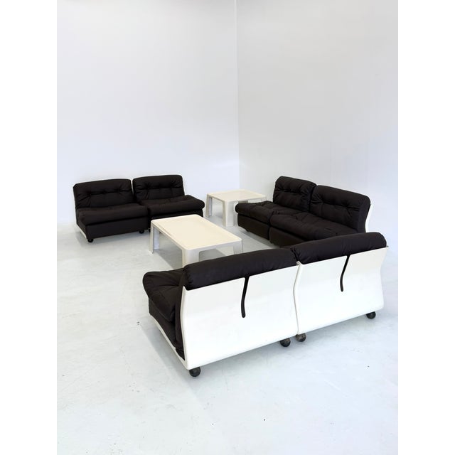 Amanta Modular Sofa by Mario Bellini for C&B Italia, 1970s, Set of 2 For Sale - Image 6 of 13