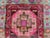 Vintage Caucasian Kazak Rug With Triple Medallions in Pink and Green 3'10 X 7'0 For Sale - Image 10 of 12