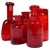 Mid-Century Swedish Red Vases by Erik Hoglund for Kosta, 1960s, Set of 5 For Sale - Image 12 of 12