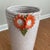 Vintage Italian Pottery Floor Vase or Umbrella Stand, imported by Nora Fenton. At 13 lbs weight this is a massive vase,...