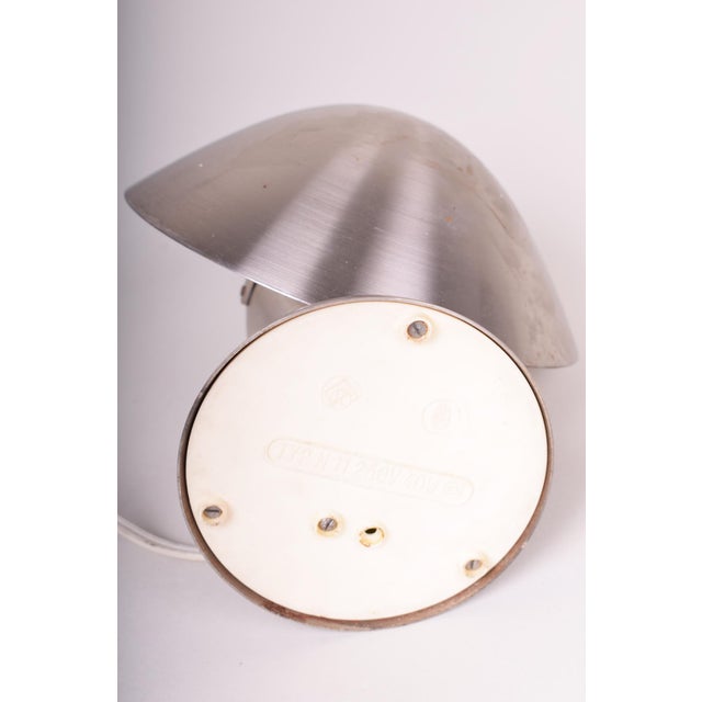 Mid-Century Modern Mid-Century Table Lamp in Chrome by J. Hůrka for Napako, Czech, 1960s For Sale - Image 3 of 7