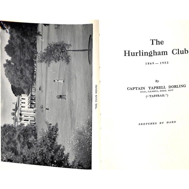 Traditional "The Hurlingham Club 1869-1953" Dorling, Captain Taprell For Sale - Image 3 of 11