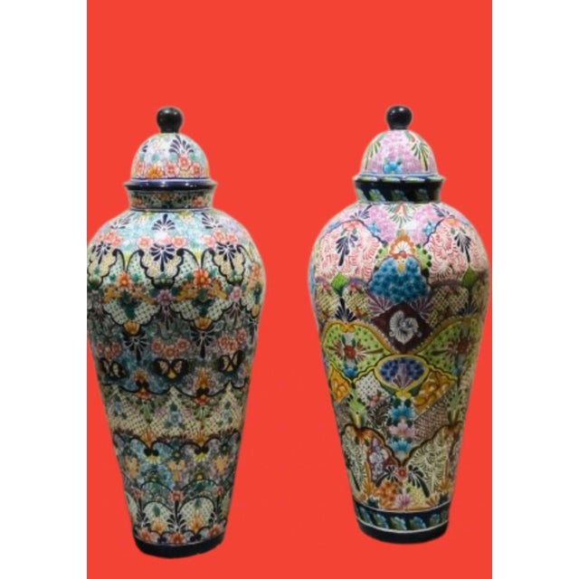 Simply stunning urns if you want something unique for a grand entrance, indoors/outdoors decor