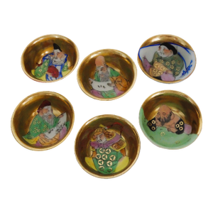 1920s Japanese Porcelain Sake Cups