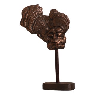 Charles Delporte, The Sleeper in the Valley, 1950s, Bronze & Metal For Sale